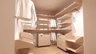 DRESSY SİSTEM GİYİNME ODASI