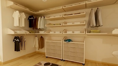 DRESSY SİSTEM GİYİNME ODASI