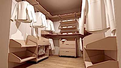 DRESSY SİSTEM GİYİNME ODASI