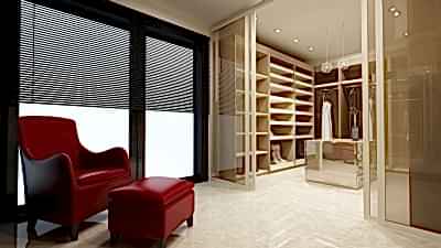 GÖVDELİ SİSTEM GİYİNME ODASI