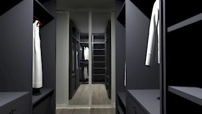 GÖVDELİ SİSTEM GİYİNME ODASI