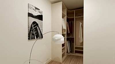 GÖVDELİ SİSTEM GİYİNME ODASI