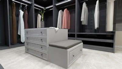 GÖVDELİ SİSTEM GİYİNME ODASI