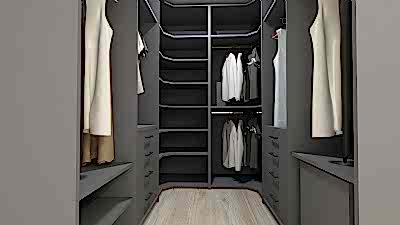 GÖVDELİ SİSTEM GİYİNME ODASI