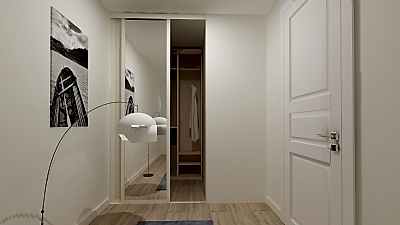 GÖVDELİ SİSTEM GİYİNME ODASI