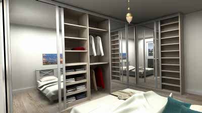 Köşe Giysi Dolabı