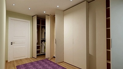 Köşe Giysi Dolabı