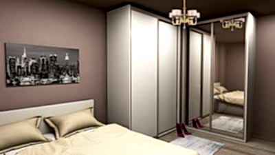 Köşe Giysi Dolabı