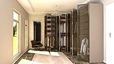 Köşe Giysi Dolabı