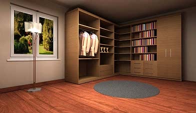 Köşe Giysi Dolabı