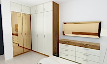 MENTEŞE KAPAKLI GİYSİ DOLABI