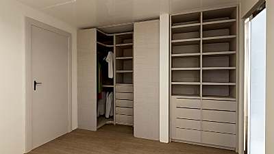 MENTEŞE KAPAKLI GİYSİ DOLABI